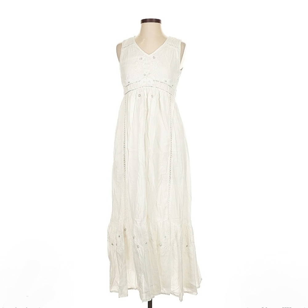 White Casual Dress